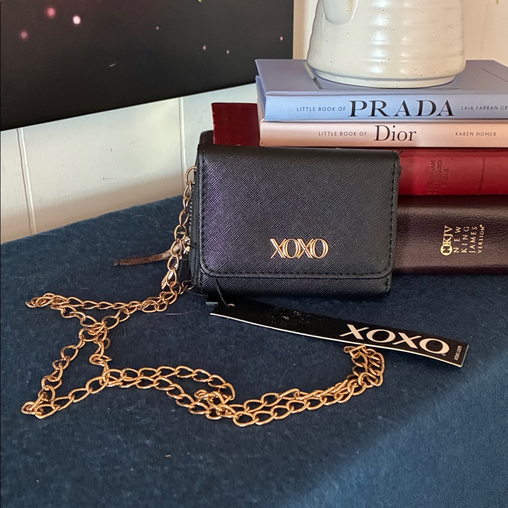 XOXO Mini Leather Crossbody/Wallet